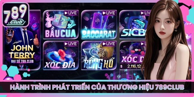 Hành trình phát triển ấn tượng của thương hiệu 789club