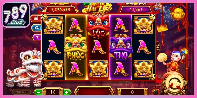Nổ Hũ 789club 3 Siêu phẩm slot lân hái lộc