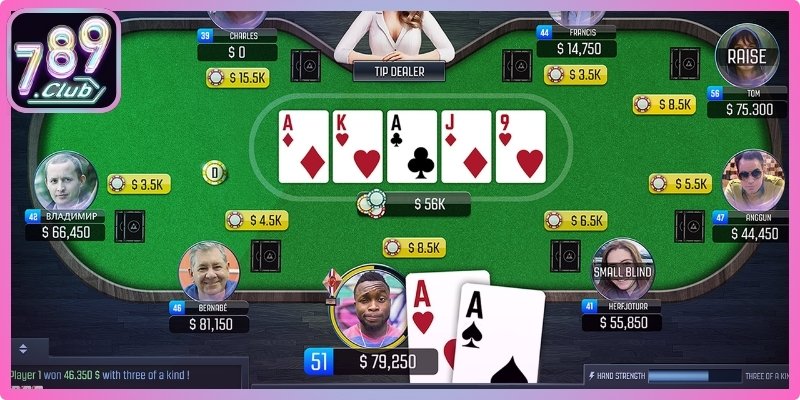 Poker 789club – Cuộc Đấu Trí Hấp Dẫn Cho Người Bản Lĩnh 3 Nắm chắc cách so sánh tổ hợp